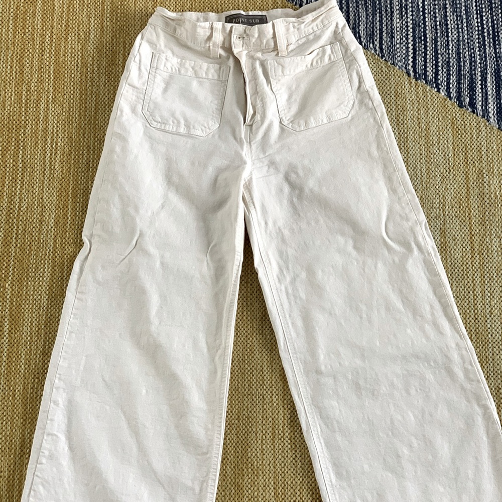Jcrew wide legged pants